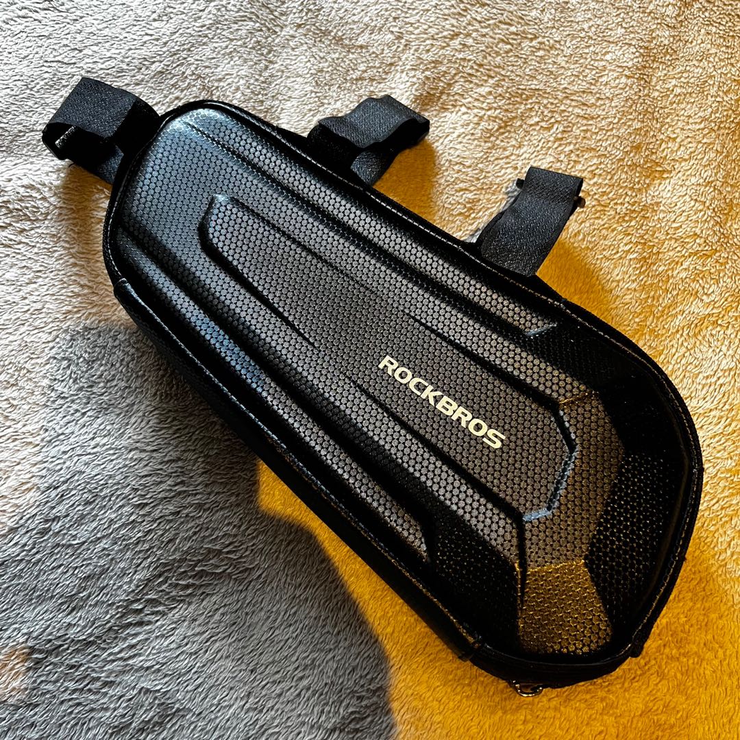 Rockbros Bike Frame Pouch, Sports Equipment, Bicycles & Parts, Parts