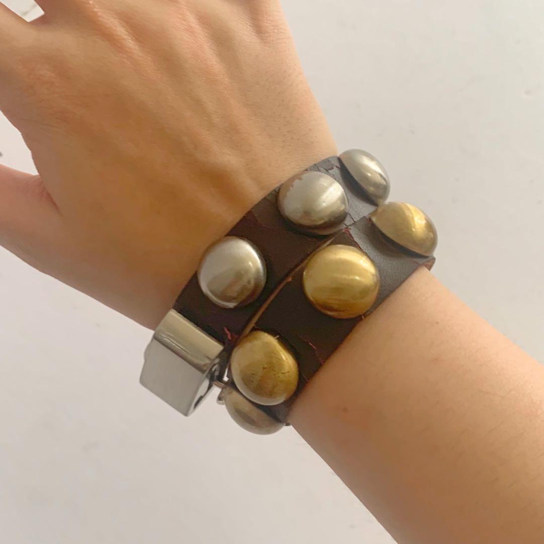Rock n Roll Leather Bracelet