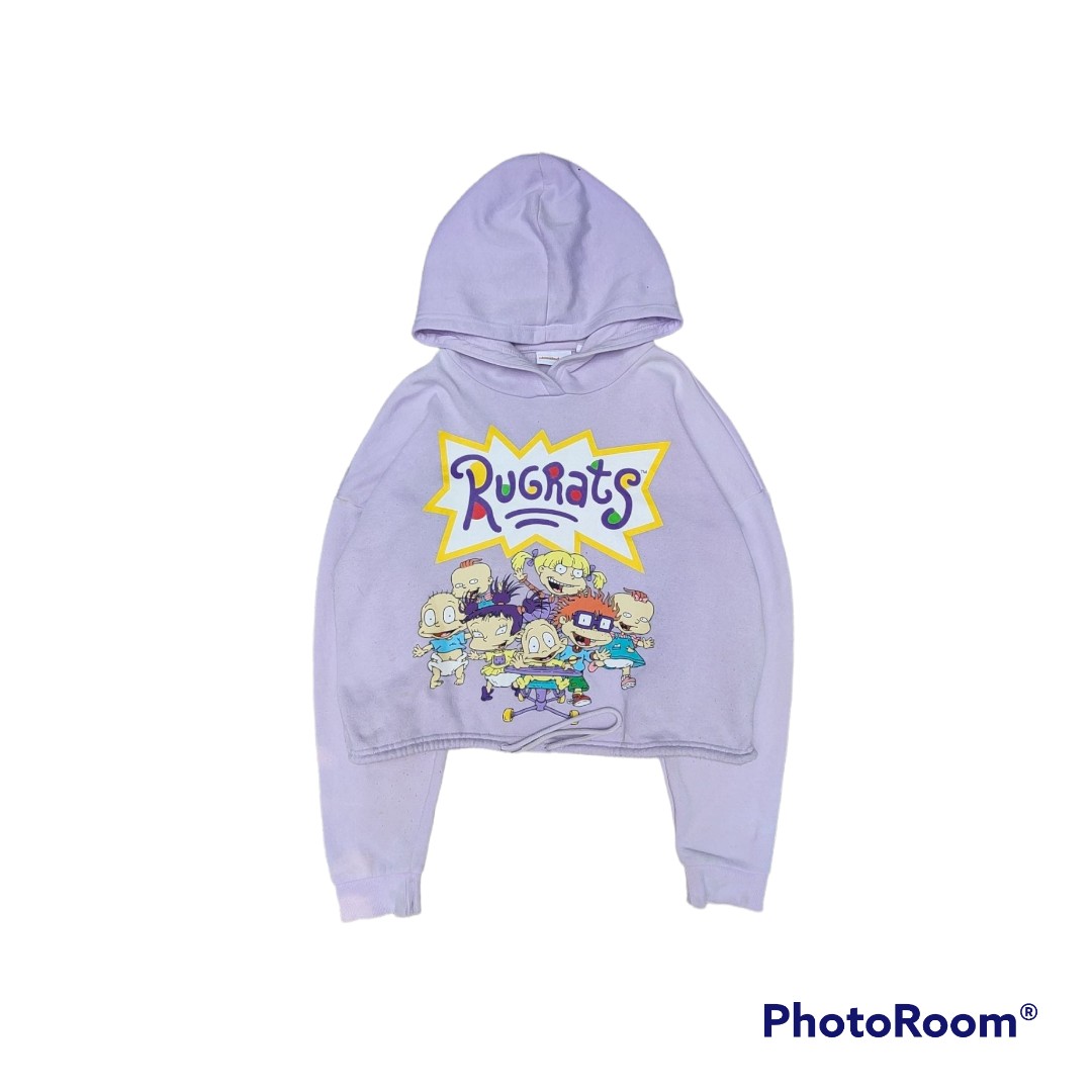 Rugrats crop hoodie Clearance
