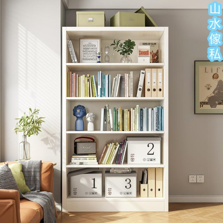 S259 簡約實木書櫃書架文件架文件櫃置物架, Simple Solid Wood Bookcase