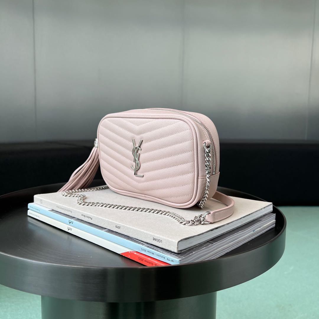 Saint Laurent YSL Mini Lou Camera Bag, Luxury, Bags & Wallets on Carousell