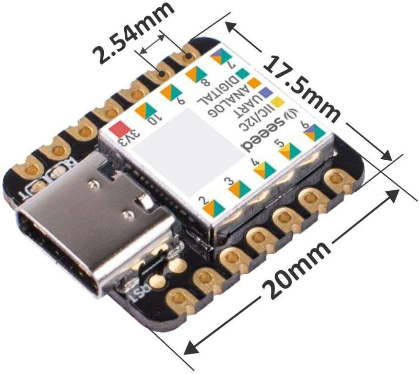 Seeeduino XIAO The Smallest Arduino Microcontroller Based on SAMD21n ...