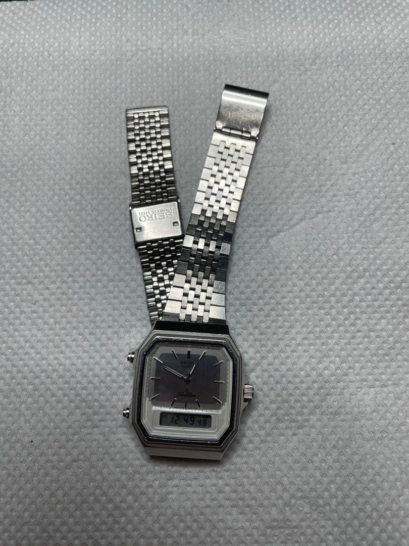 Seiko Silverwave Ana-Digi H449-5020, Men's Fashion, Watches & Accessories,  Watches on Carousell