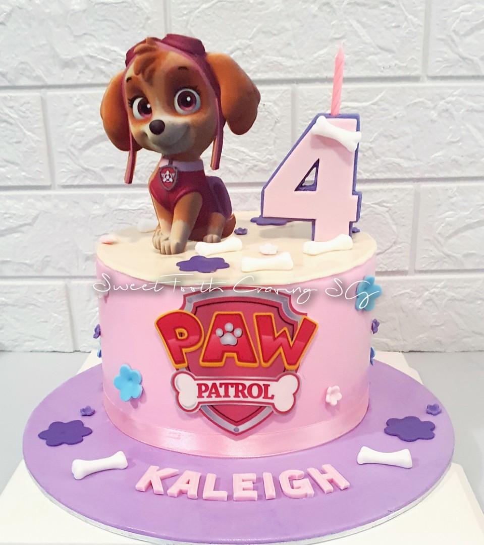 Getting A Paw Patrol Cake In NJ For Kids Birthday Parties￼