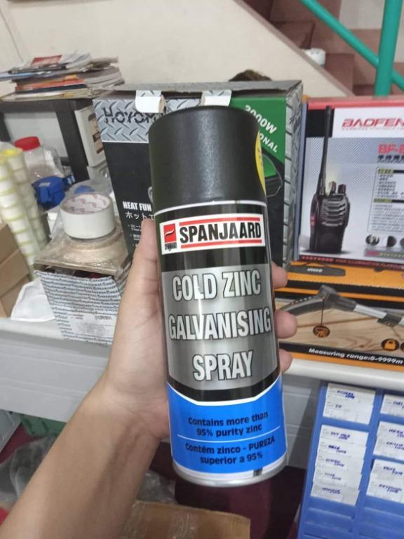 Spanjaard cold zinc galvanizing clearance spray