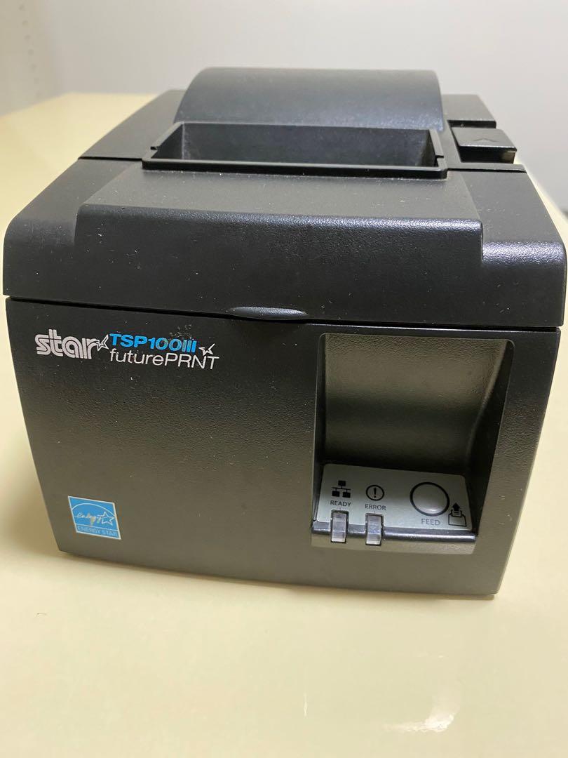 No Power Cable Star TSP100 receipt printer, Computers & Tech, Printers, Scanners & Copiers on
