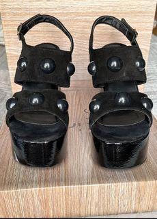 Suede Sandals - Size 9