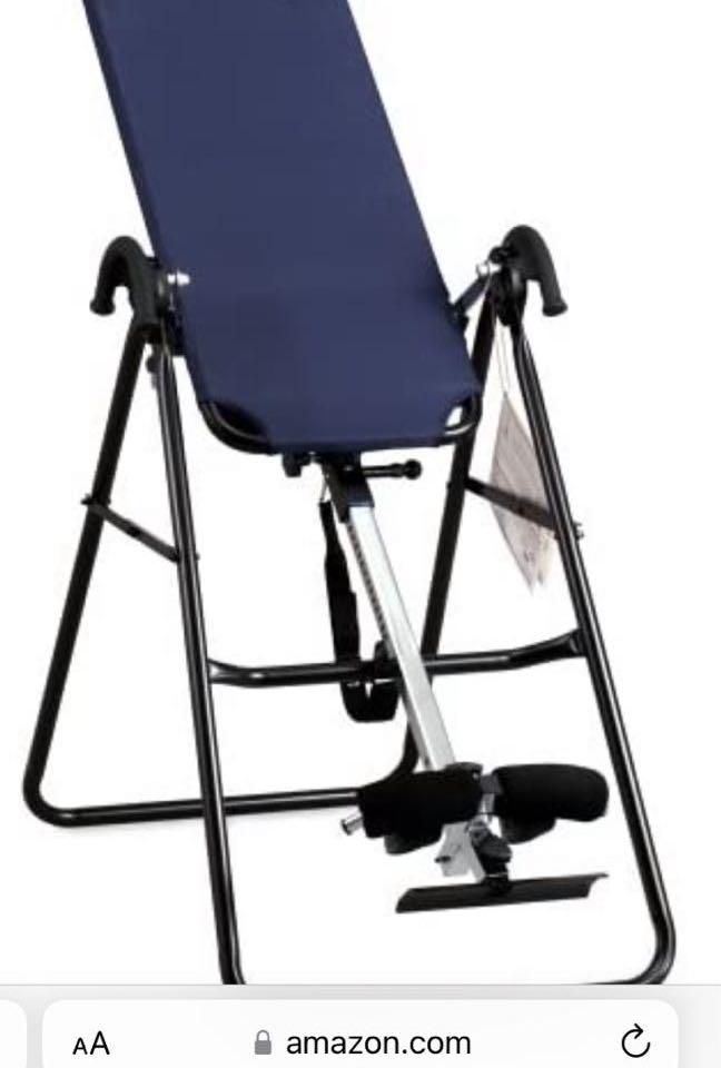 Suffering from herniated disks and lower back pain? Inversion Tables