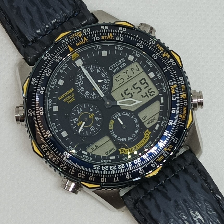 Citizen wr100 best sale blue angels