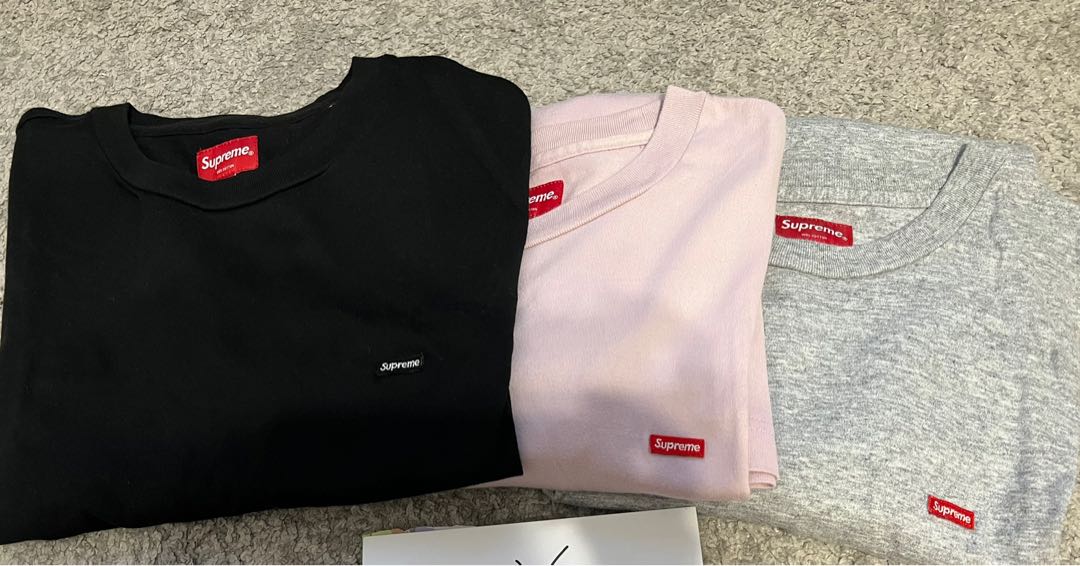 Supreme small box tee, 男裝, 上身及套裝, T-shirt、恤衫、有領衫