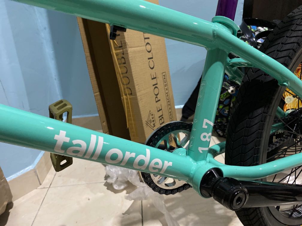 Tall order top bmx complete
