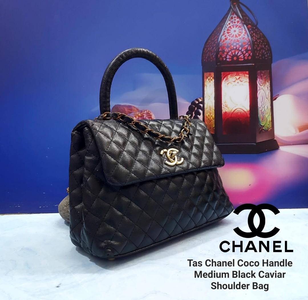 chanel caviar shoulder bag