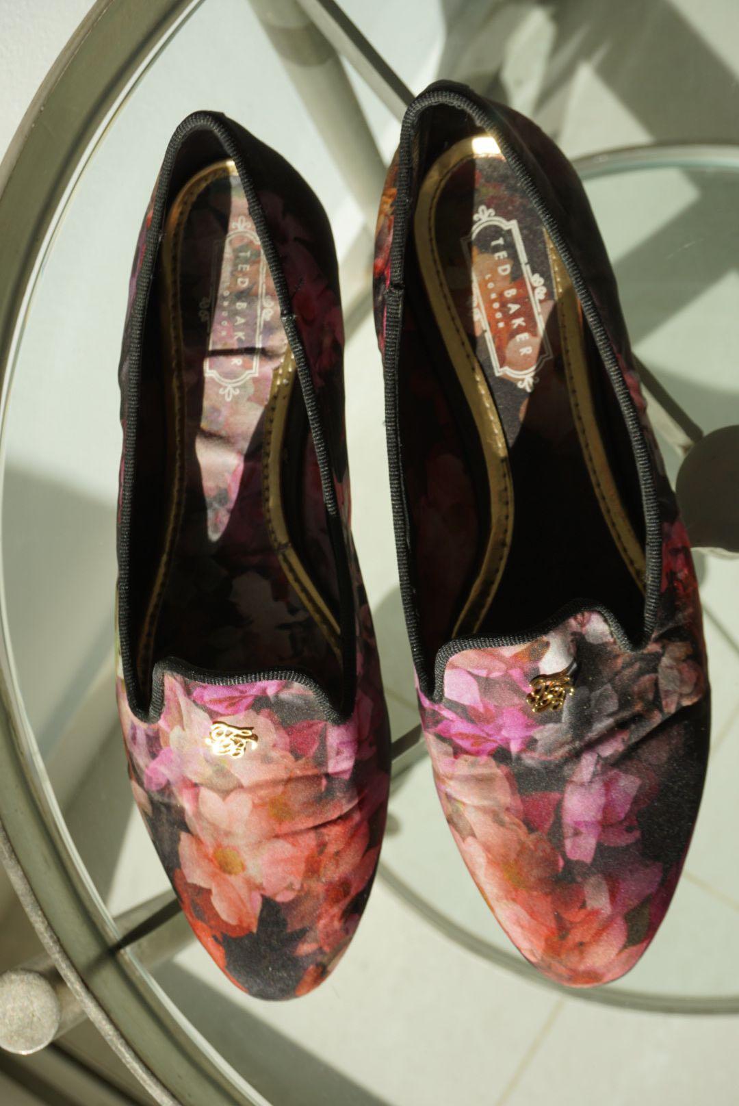 Ted baker clearance floral flats