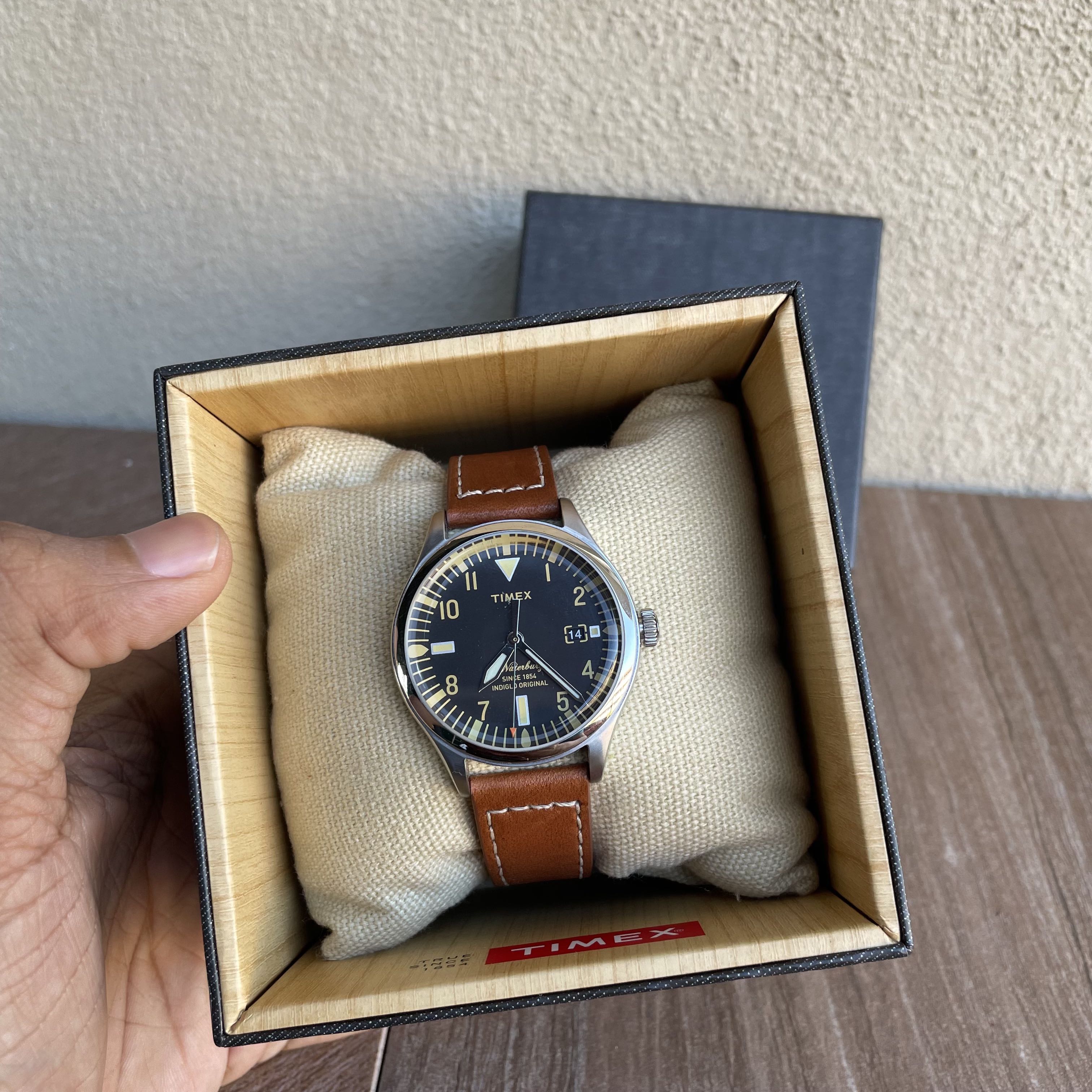 Timex red wing 38mm on sale