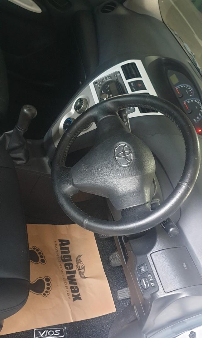Toyota Vios Steering wheel, Car Accessories, Accessories on Carousell