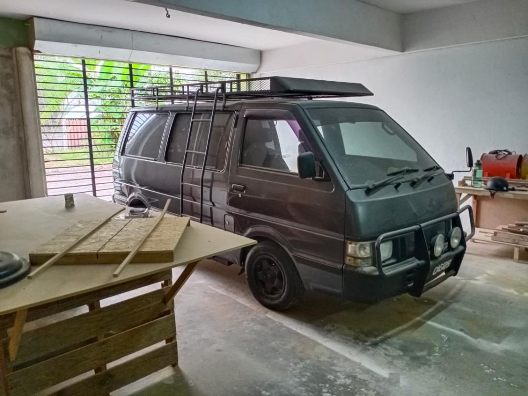 Nissan vanette roof rack clearance
