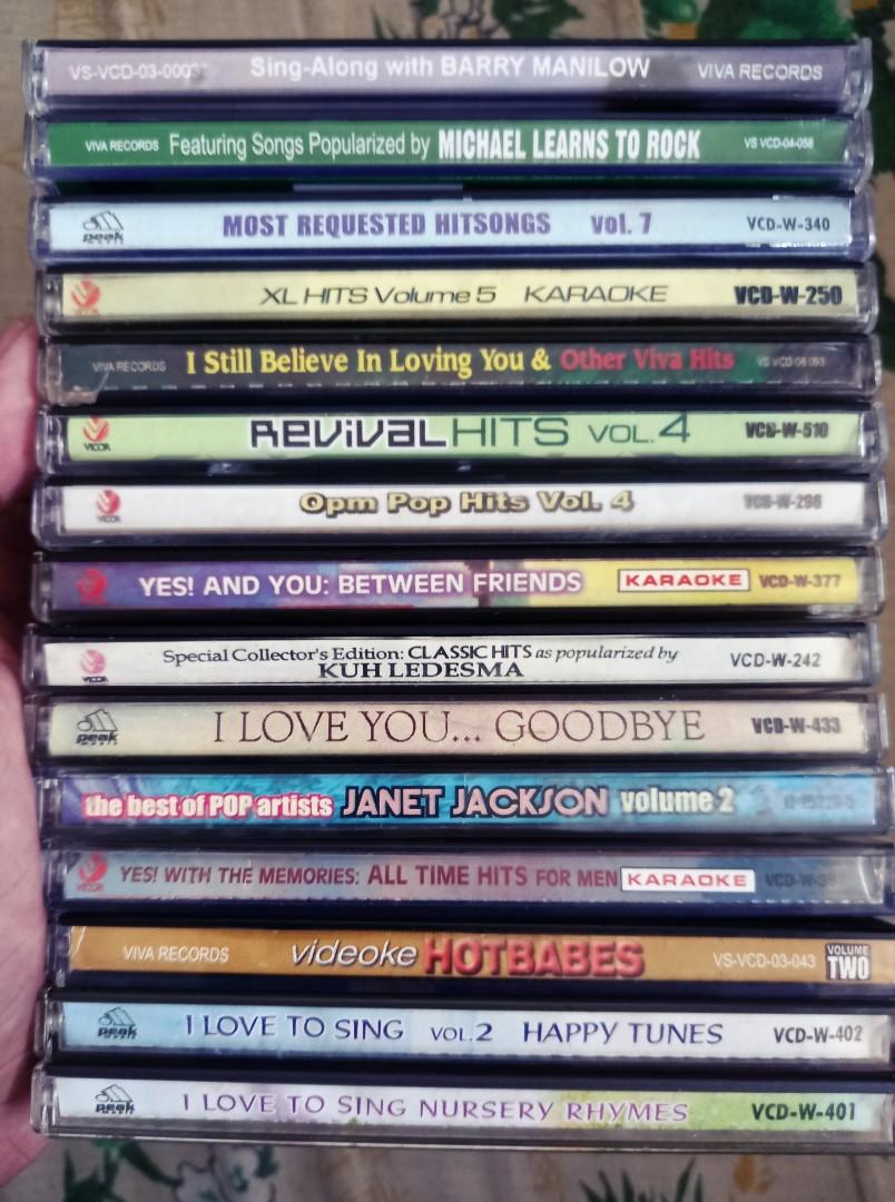 [VCD] Videoke VCDs Bundle (15 pcs), Hobbies & Toys, Music & Media, CDs
