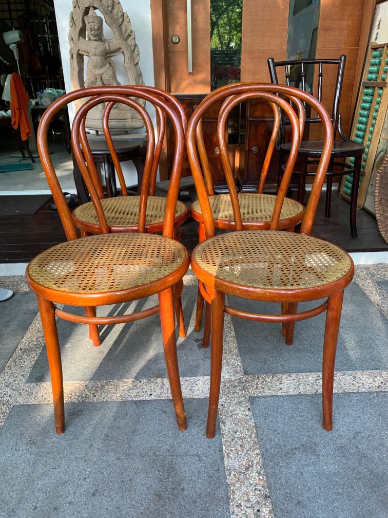 Vintage thonet on sale chairs