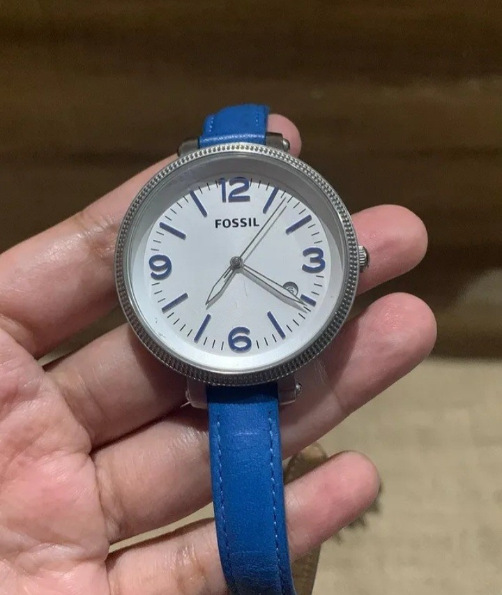 WATCH FOSSIL BLUE FOR WOMAN SALE 