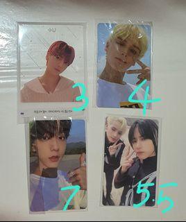 WTS TXT CHEAP PCS PHOTOCARDS