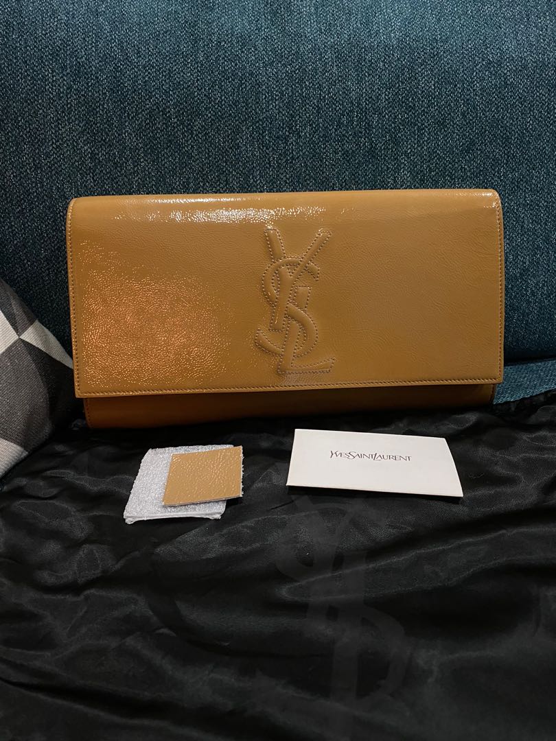 YSL Patent Leather Clutch