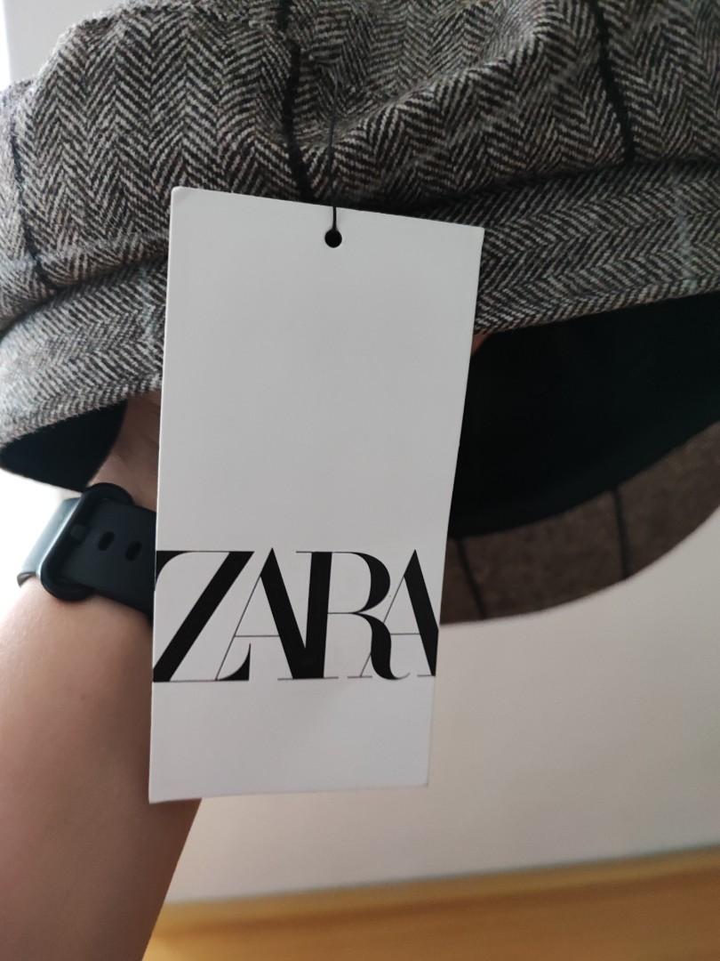 Zara Beret Hat, Women's Fashion, Watches & Accessories, Hats & Beanies