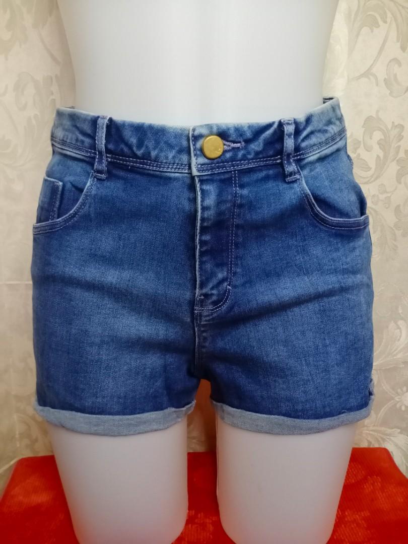 Zara Denim Shorts (spandex), Women's 
