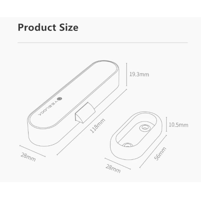 2020 New YEELOCK Smart Drawer Lock E Keyless Bluetooth APP