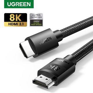 1.5M 3M UGREEN 8K 60Hz HDMI 2.1 48Gbps Male to Male Cable Suitable for TV  Computer PS4 PS5
