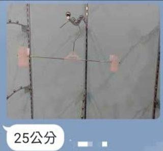 免運費 褲架 $600元 塑膠褲架共30支 不拆賣 		
商品售出恕不退換貨