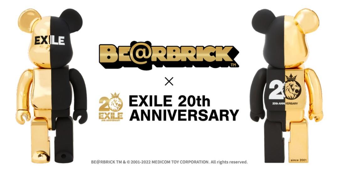 保障できる】 BE@RBRICK×EXILE 20th 100% 400% 限定品 sharmanovfund.org