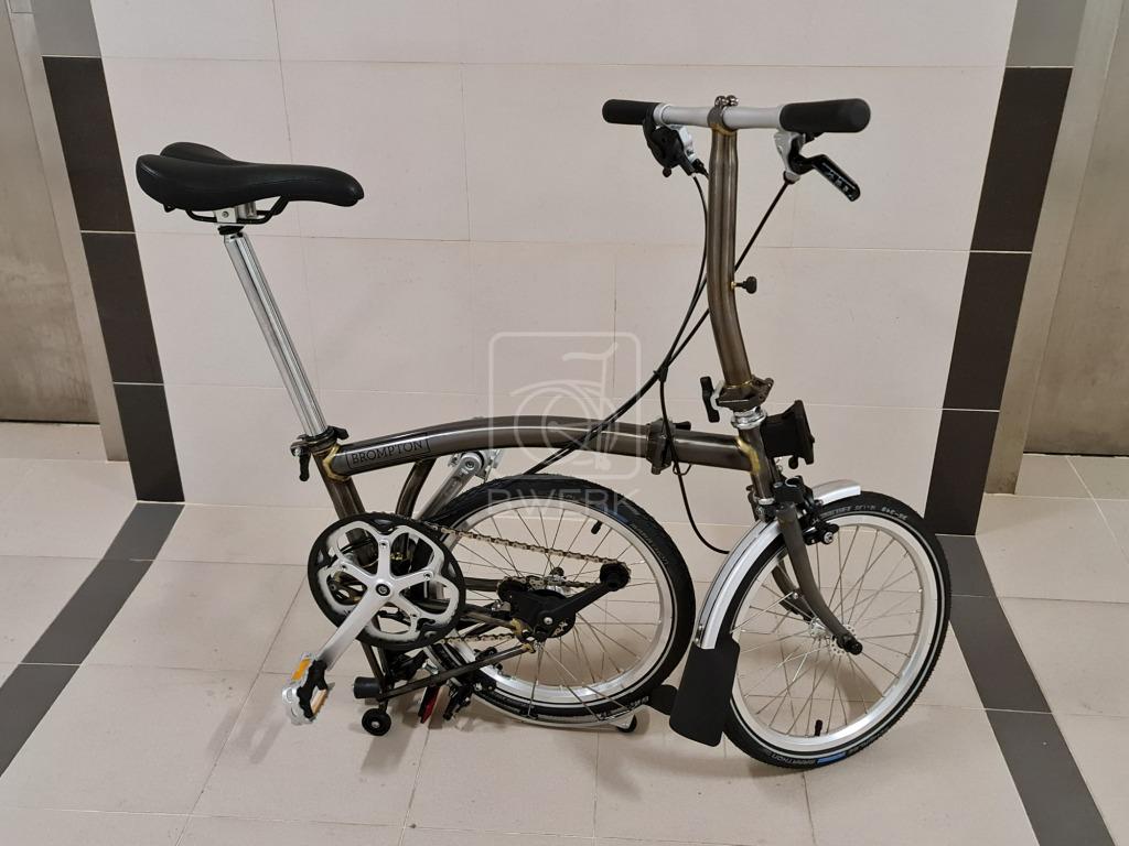 Brompton s2l hot sale raw lacquer