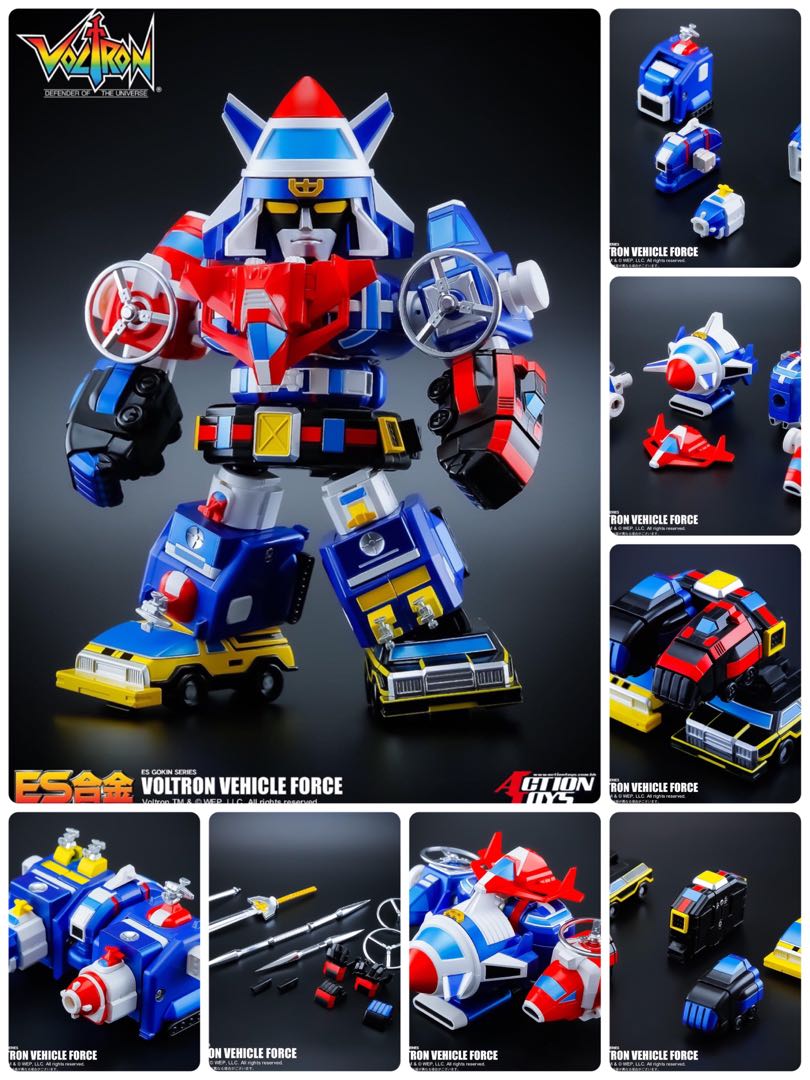 action toys es合金 15机合体