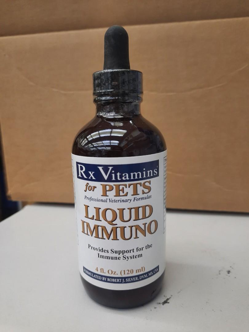 Rx vitamins for Pets Liquid Immuno 4oz 120ml
