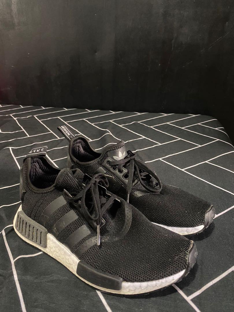 black nmd size 7