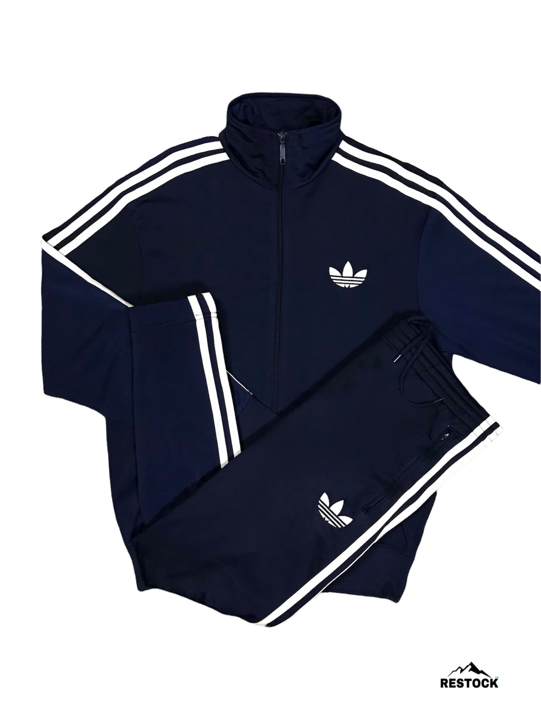 Adidas trefoil discount tracksuit