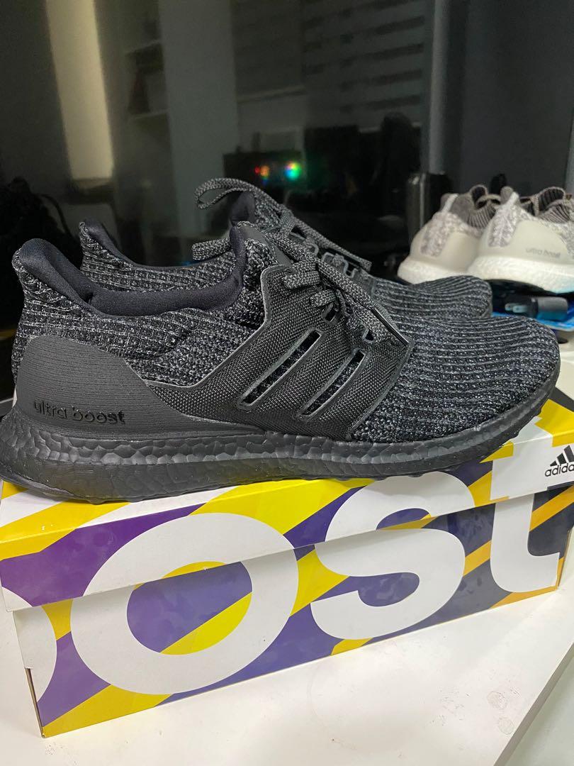 Ultra boost triple 2025 black 4.0 price philippines