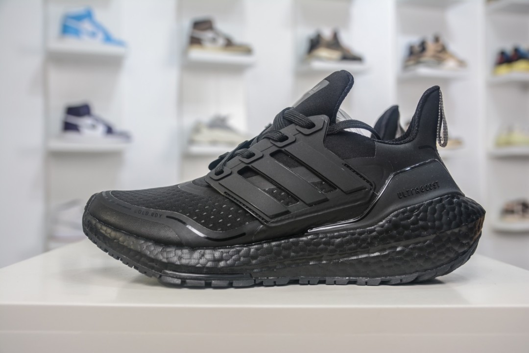 Adidas Ultraboost 21 Cold. RDY Triple Black 2022 S23895 618 Sale