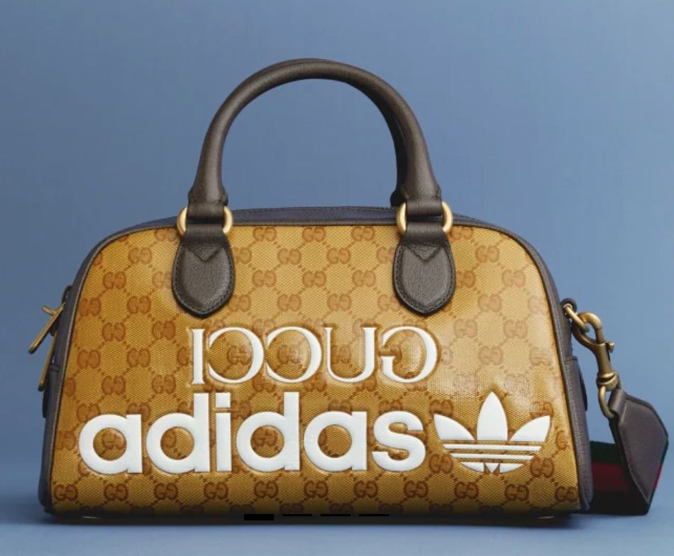 Gucci x adidas Mini Duffle Bag Beige/BrownGucci x adidas Mini Duffle Bag  Beige/Brown - OFour