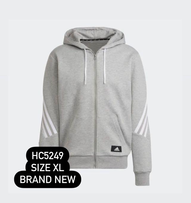 Adidas Zip up Jacket Men s Fashion Tops Sets Hoodies on Carousell