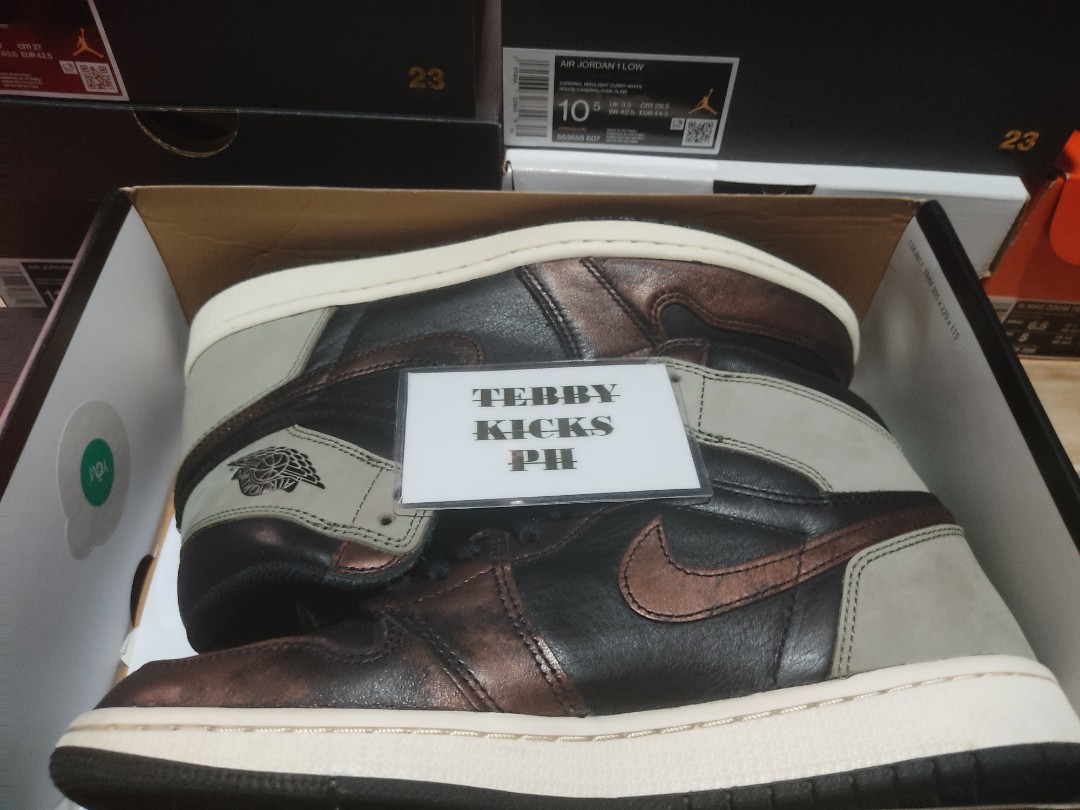 Air Jordan 1 High Patina, Men's Fashion 