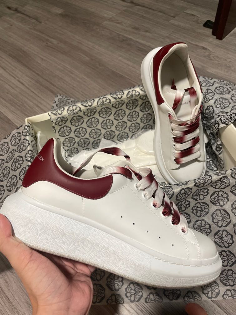 Alexander mcqueen 2024 sneakers bordeaux
