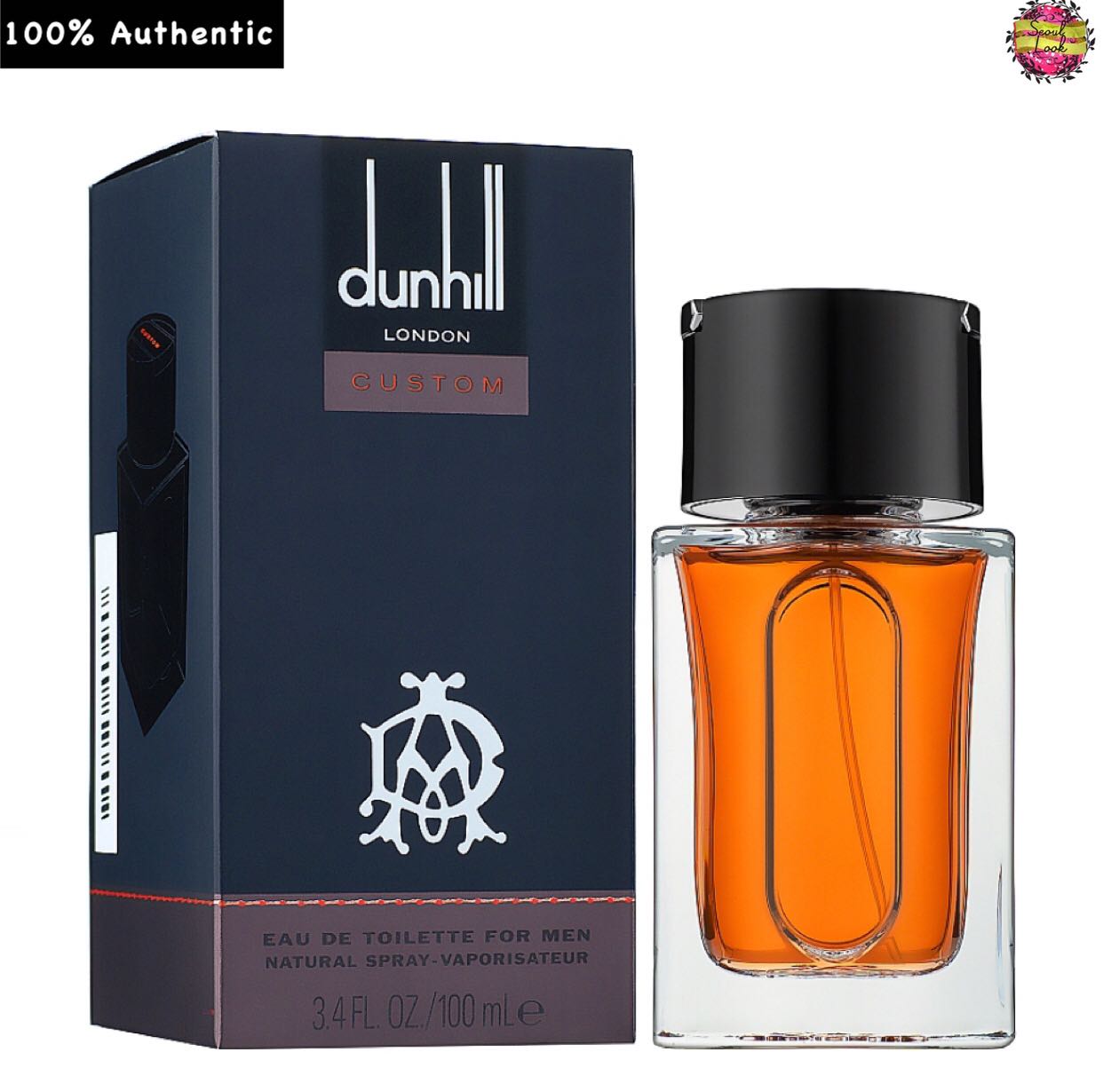 Alfred Dunhill Custom EDT 100ml for Men, Beauty & Personal Care