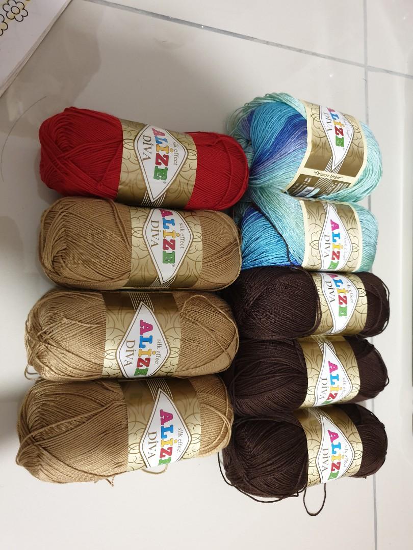Alize Diva Silk Effect Yarns Hobbies Toys Stationery Craft