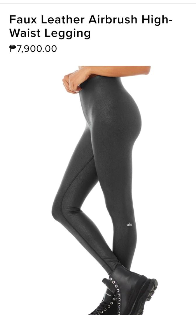 Alo Yoga Women's Airbrush Legging, Black, S : Buy Online at Best Price in  KSA - Souq is now : Fashion