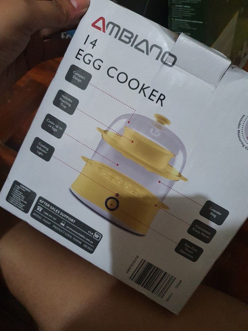 Ambiano 14 Egg Cooker 220 volts, TV & Home Appliances, Other Home