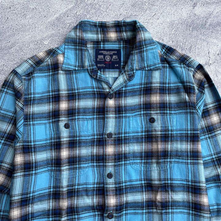 American Eagle Flannel Shirt, Fesyen 