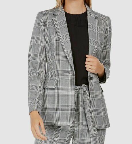 Anne klein sales plaid blazer