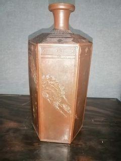 Antique Metal Vase