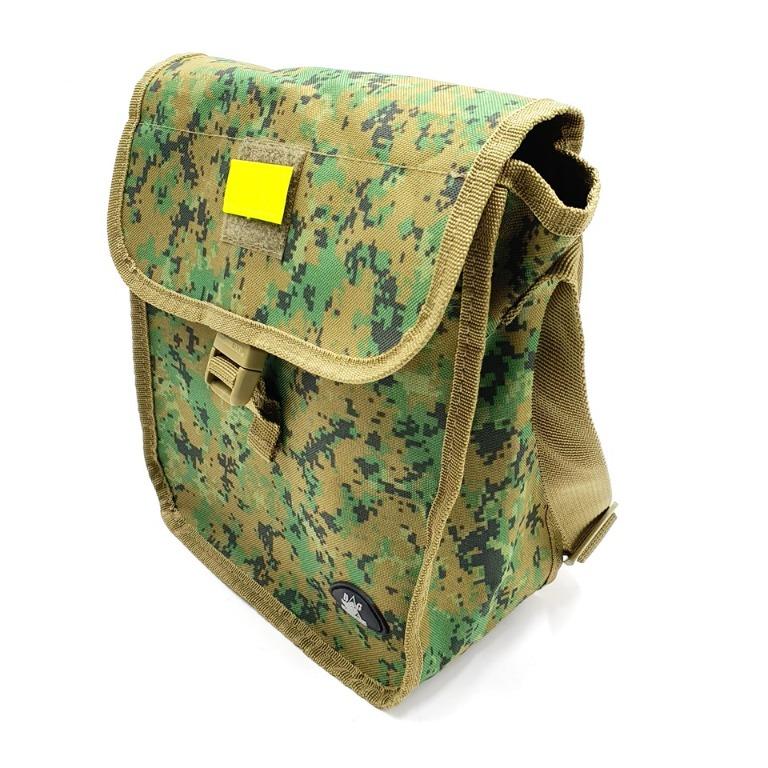 Military style sling bag top
